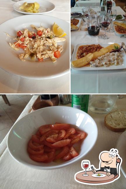 Platti al Trattoria Al Giardino