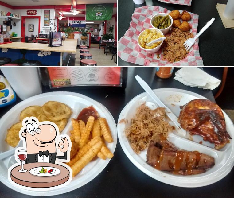 Carolina Barbecue, 7119A, Lone Oak Rd in Spartanburg Restaurant menu
