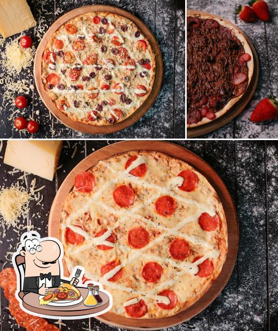 Escolha diversos estilos de pizza