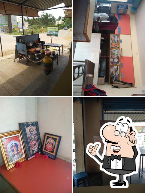 The interior of Aadarsh Veg & Chats