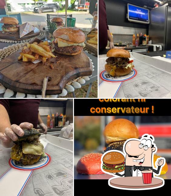 Commandez un hamburger à Curcuma