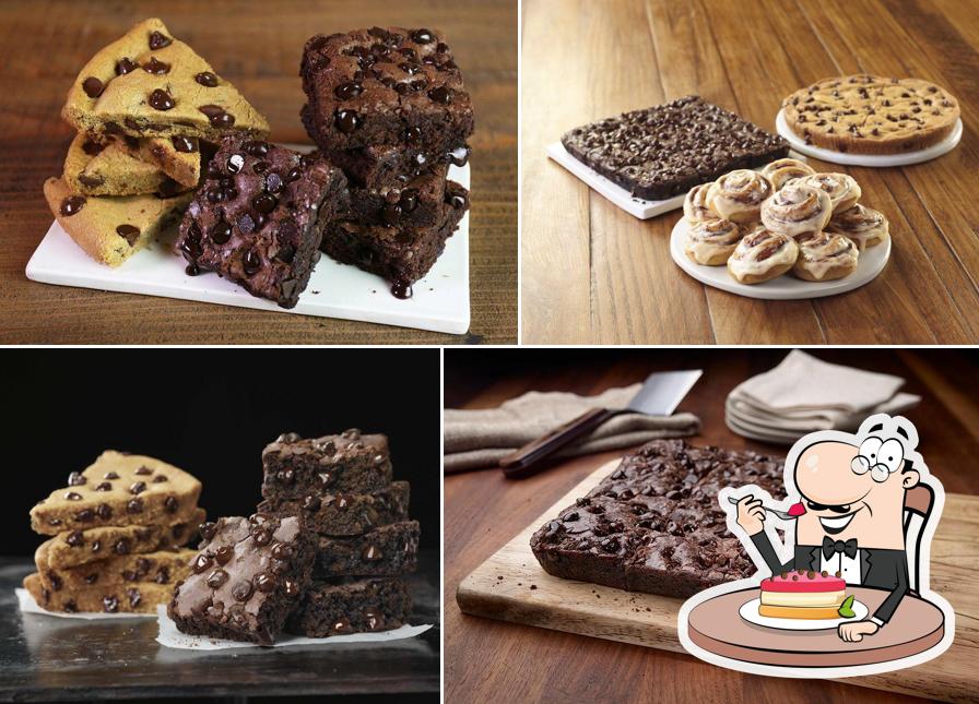 Pizza Hut offers a selection of desserts