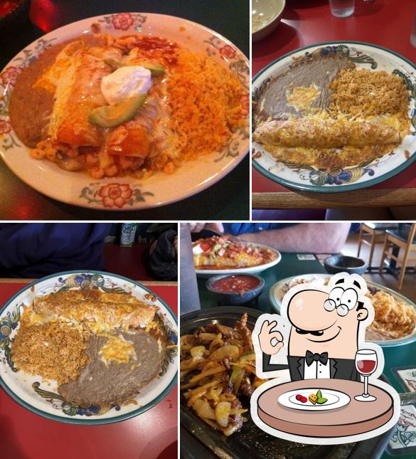 Meals at El Caporal Mexican Restaurant