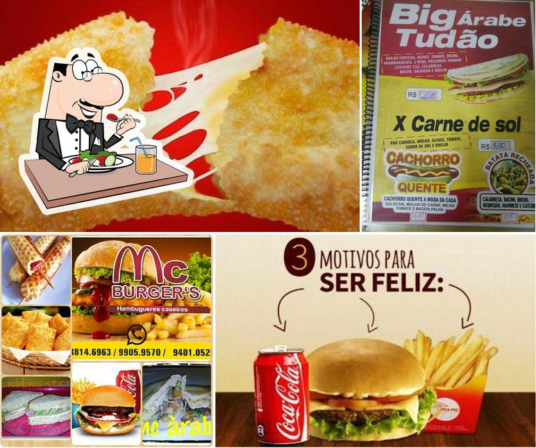 Comida em Mc Burguer's