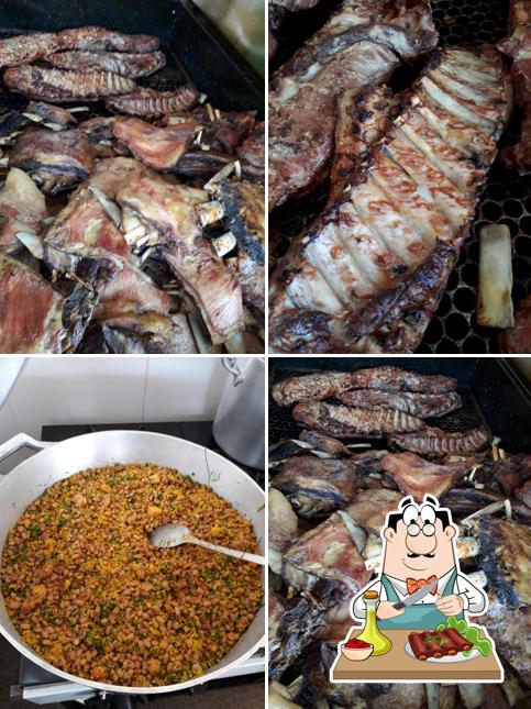 Costelas de porco em Frango ao Ponto