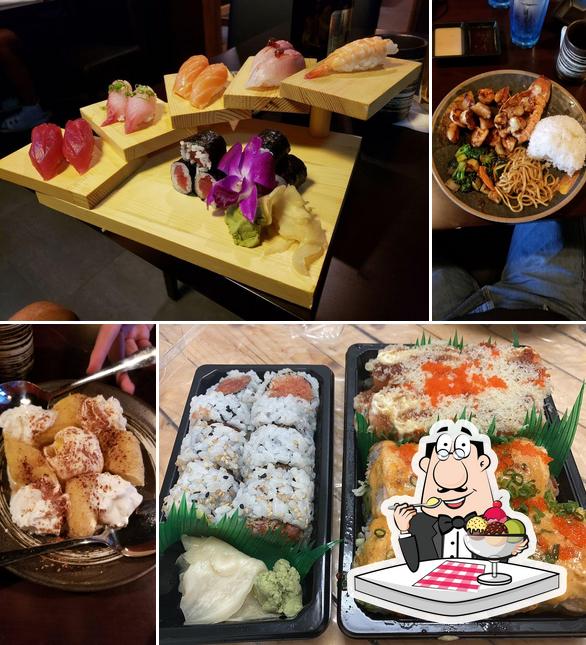 Kizuna Sushi Bar & Grill offers a selection of sweet dishes