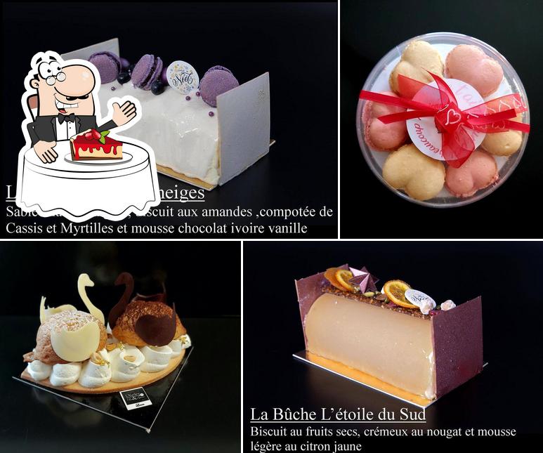 L'Atelier Pains & Gateaux sert une variété de desserts