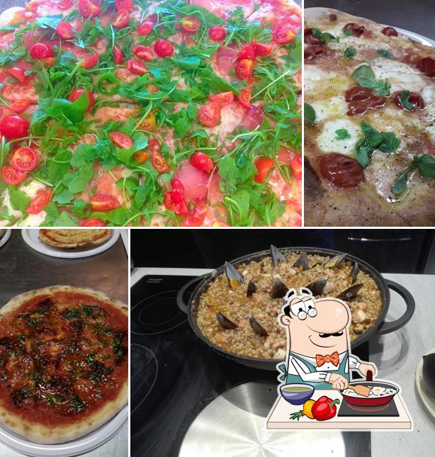 Paella al La cantina della pizza di Silvano