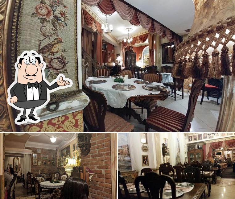 The interior of Restauracja U Babci Maliny