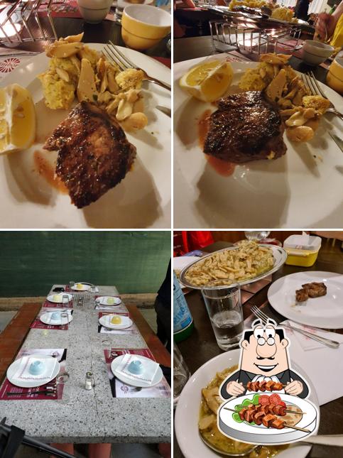 Cibo al Ristorante Grotto del Pep