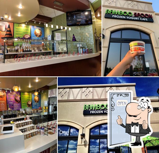 Bamboo Spoon Frozen Yogurt Cafe in South Barrington Restaurant menu