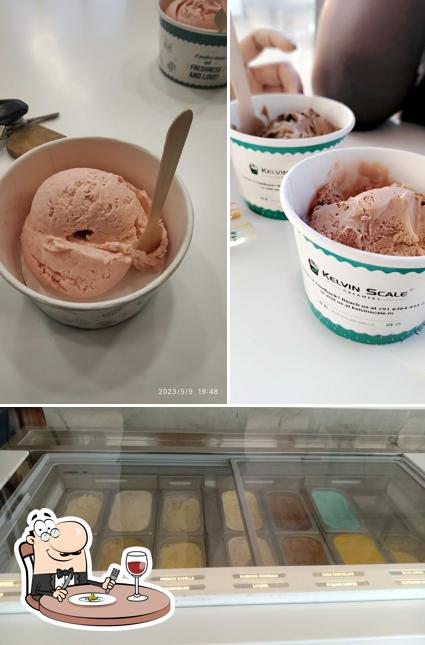 Ice cream at Kelvin Scale Creamery