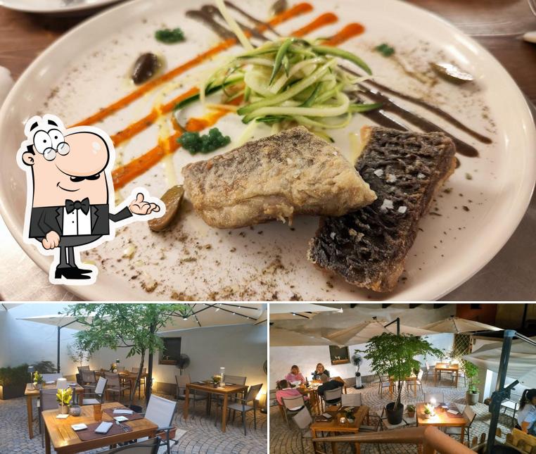 Questa è la immagine che raffigura la interni e tavolo da pranzo di Stefenelli Desk