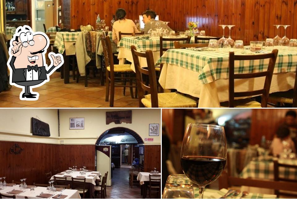 La foto della interni e bevanda di Trattoria Da Linetta