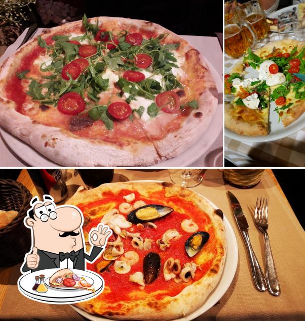 Scegli tra le svariate varianti di pizza