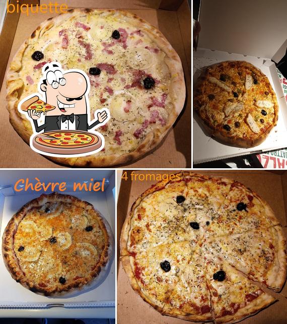 Essayez des pizzas à cigales pizza