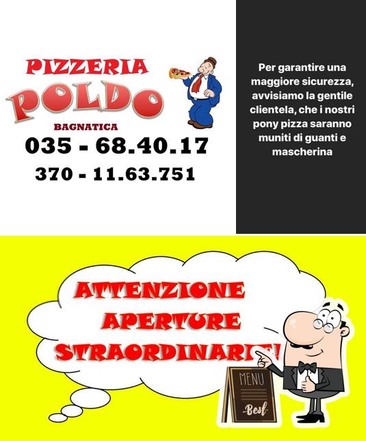 Взгляните на снимок ресторана "Pizzeria Poldo"