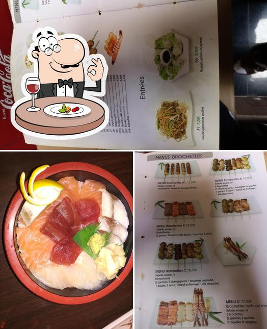 Nourriture à Akita Sushi