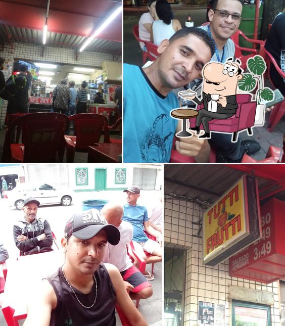 O interior do Tutti-Fruti Bar, Mercearia E Lanchonete