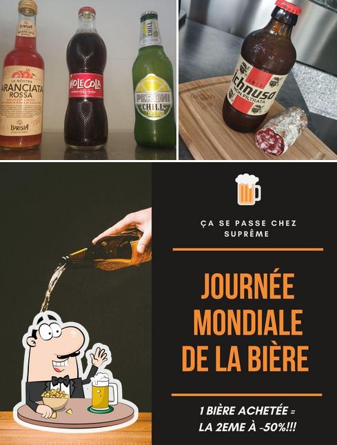 Profitez une pinte de bière blonde ou brune