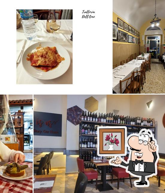 Siediti a un tavolo di Trattoria Dell'Omo