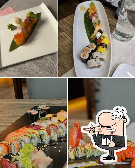 Ordina le diverse opzioni di sushi