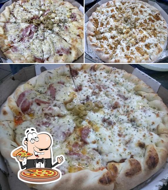 Experimente diferentes variedades de pizza