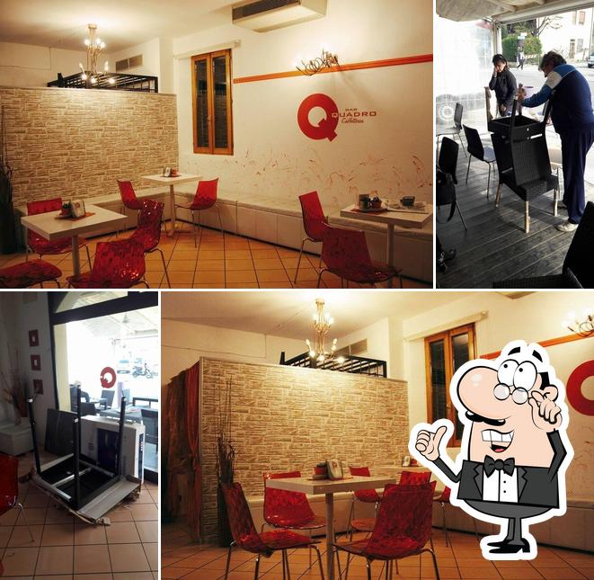 Gli interni di Bar Quadro Cento