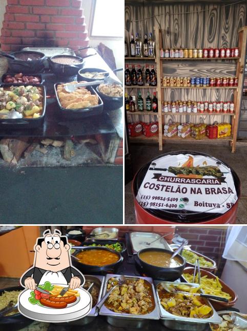 Comida em Costela Na Brasa