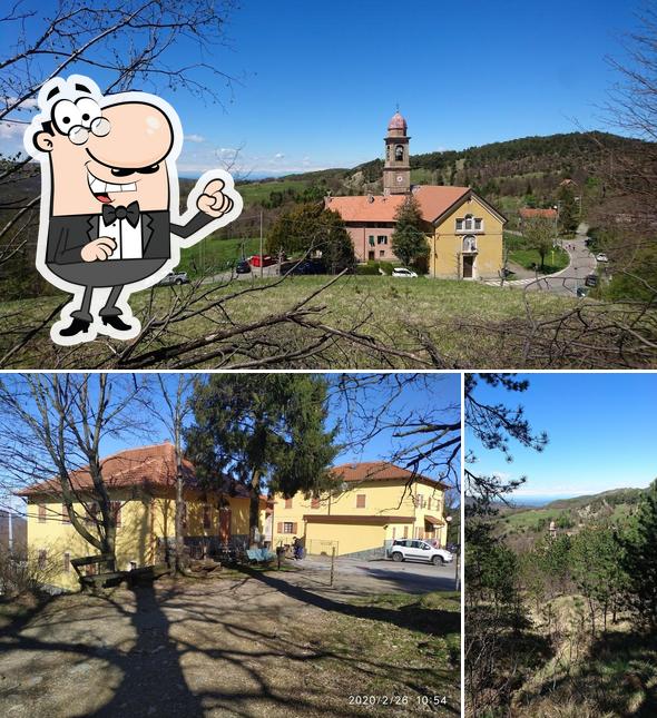 Gli esterni di Trattoria Degli Olmi