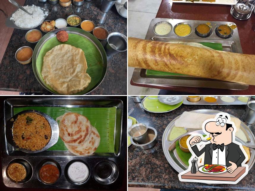 Food at Saravana Bhavan