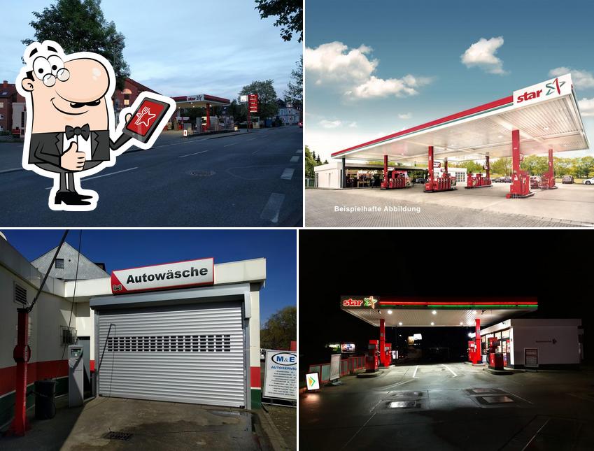 Voici une image de star Tankstelle