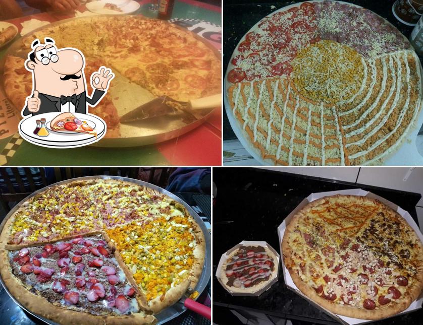 Escolha diversos estilos de pizza