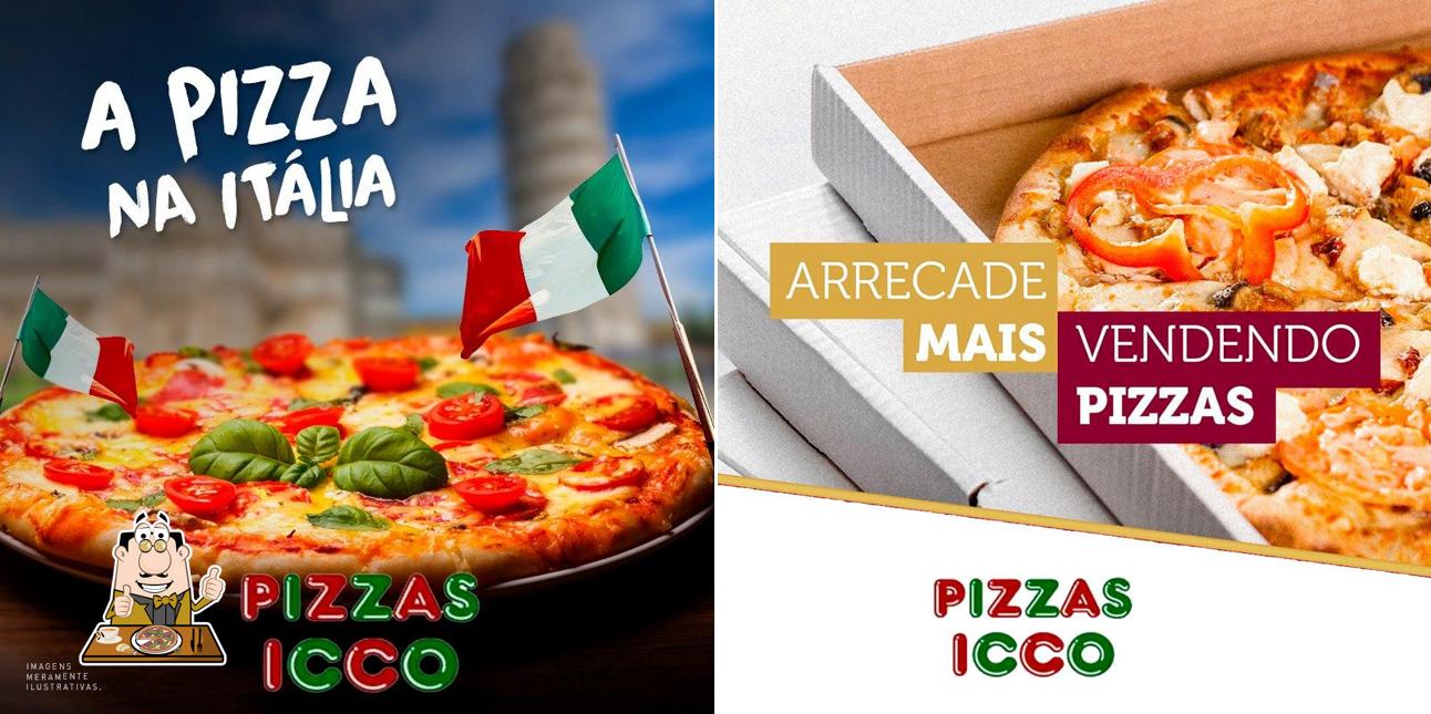 Escolha diferentes estilos de pizza