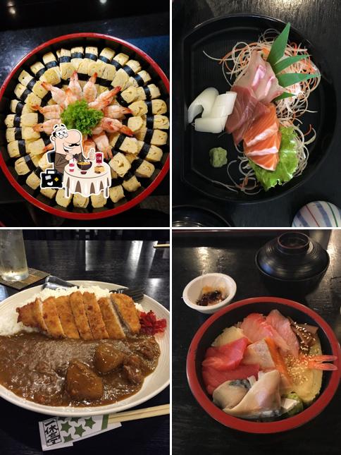 Food at Ikkyu-Tei Japanese Restaurant