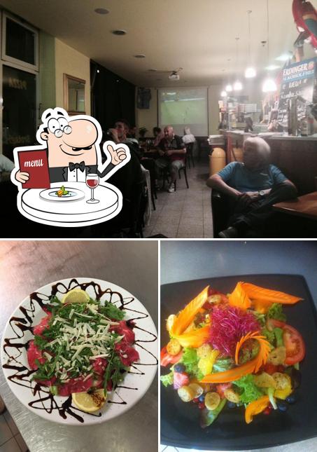 Это фото, где изображены еда и столики в Pizza Brothers Hannover