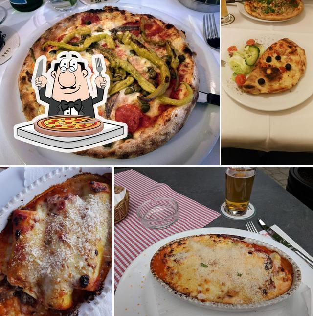 Probiert eine Pizza bei Ristorante Pizzeria Alte Linde