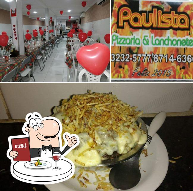 Comida em Pizzaria Do Paulista