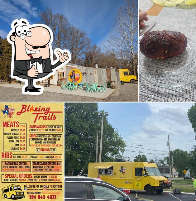 Blazing Trails Texas BBQ foodtruck in West Frankfort Restaurant reviews