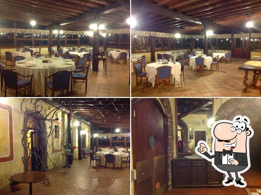 Gli interni di Locanda dei Matti