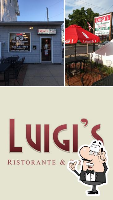 The interior of Luigi's Ristorante & Pizzeria