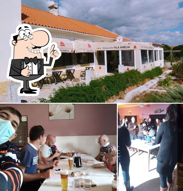 Это снимок ресторана "Restaurante Vila Amélia"