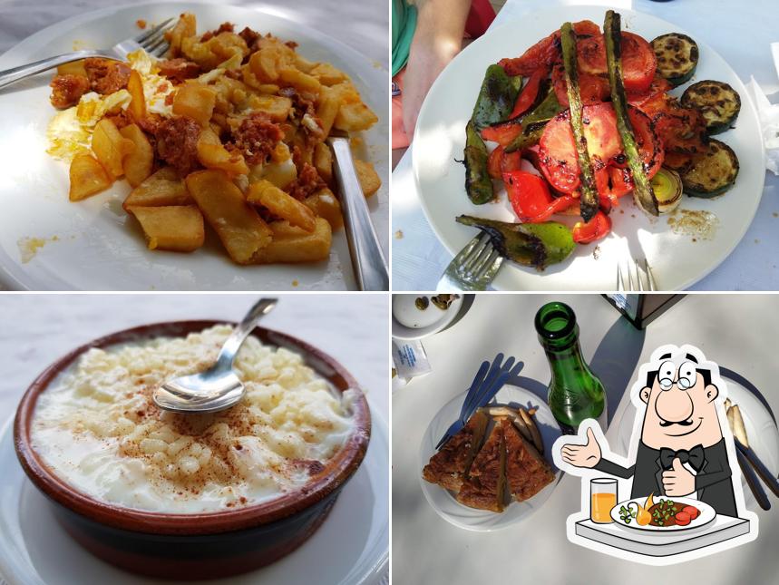 Еда в "Restaurante El Portazgo"