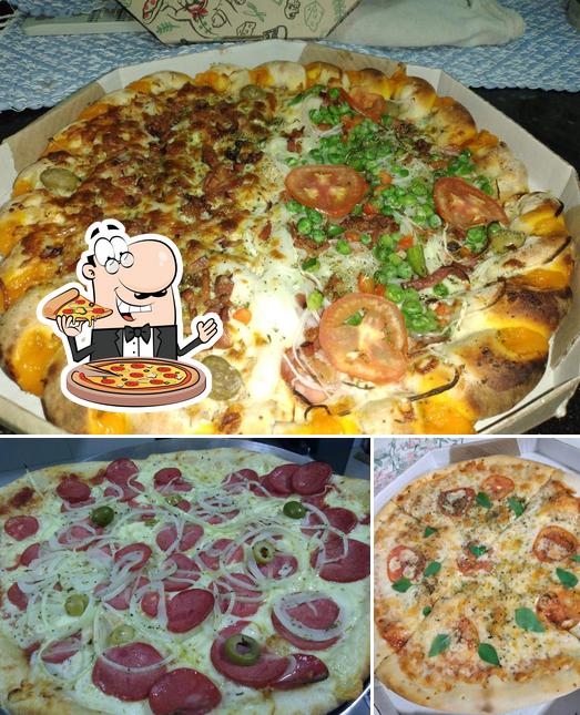 Escolha diversos estilos de pizza