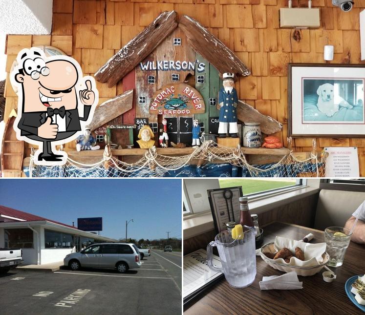 Wilkerson's Seafood Restaurant in Colonial Beach Restaurant menu and