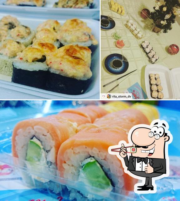 В "Pashi Sushi" предлагают суши и роллы