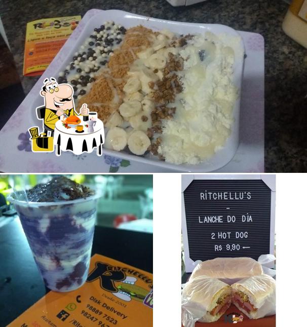 Comida em Ritchellu's Lanches e Açai