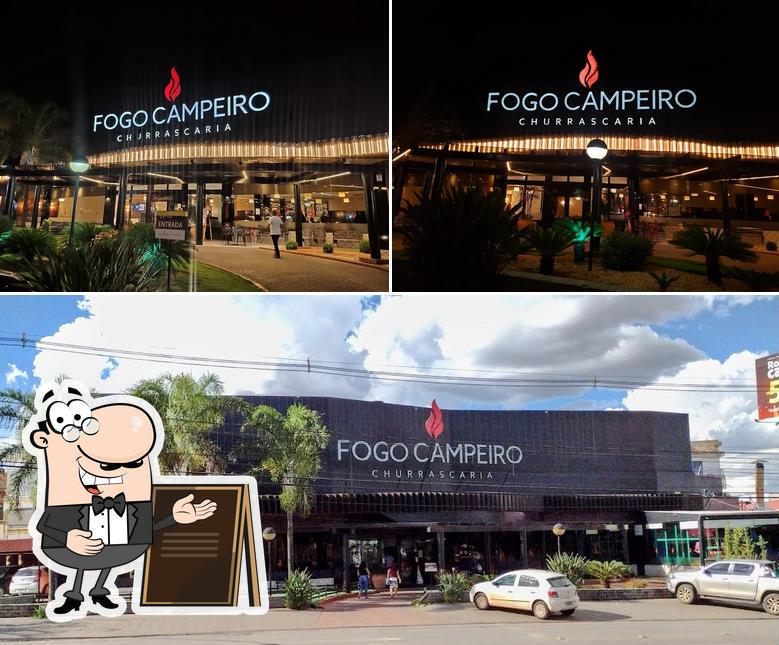 O exterior do Fogo Campeiro Brasília