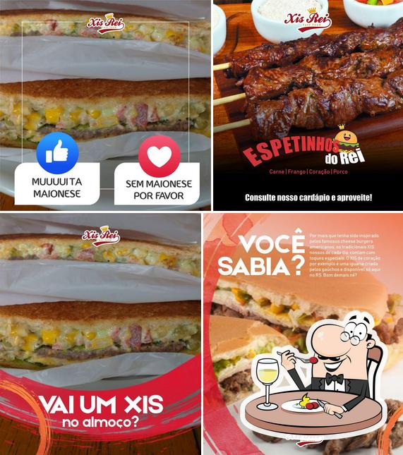 Comida em XIS REI ORIGINAL