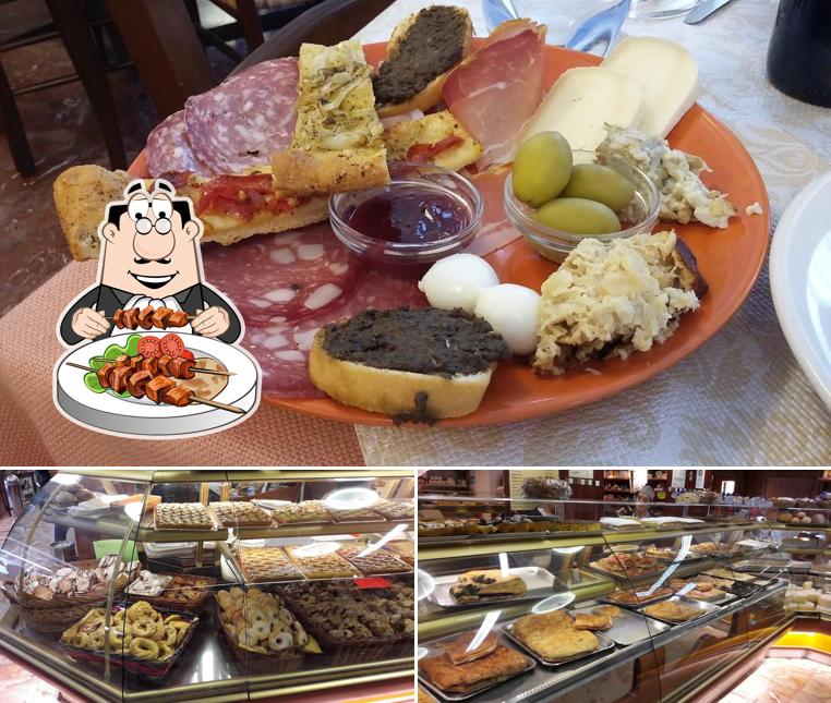 Platti al Bar Alimentari Schiacciate Consumi